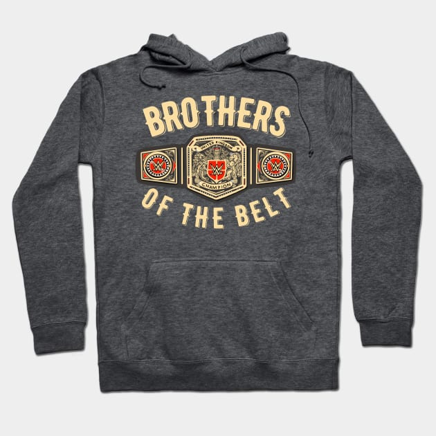 Brothers of the Belt UK Title Hoodie by TeamEmmalee